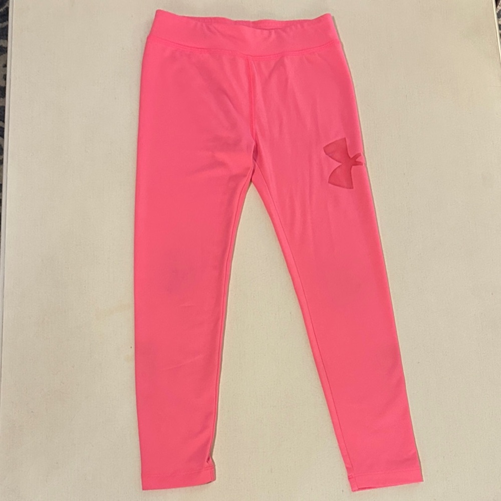 Under Armour Kids Bright Pink Leggings